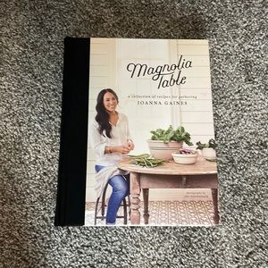 Magnolia table by Joanna Gaines cook book